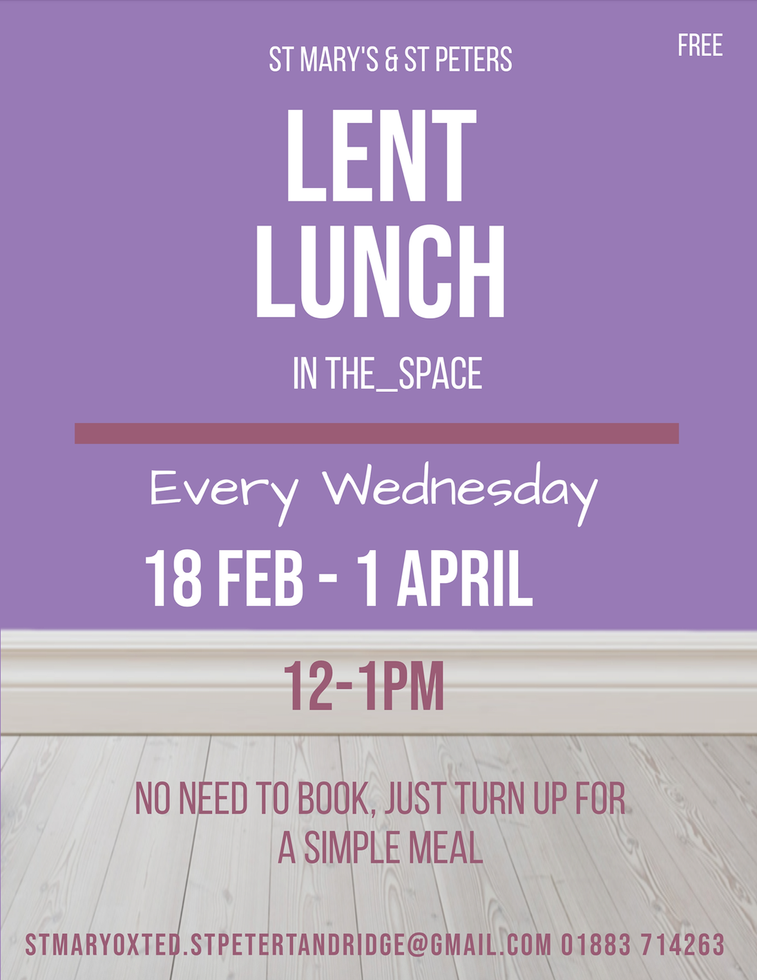 Lent lunches 2026 photo